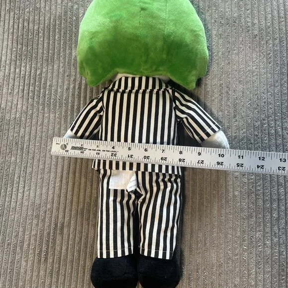 Beetlejuice 18" Plush Figure Black & White Stripe Spirit Exclusive NWOT WB Movie - Picture 4 of 8